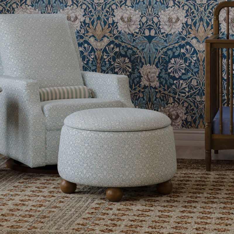 Load image into Gallery viewer, Morris &amp; Co. x Namesake Tuffet Storage Ottoman
