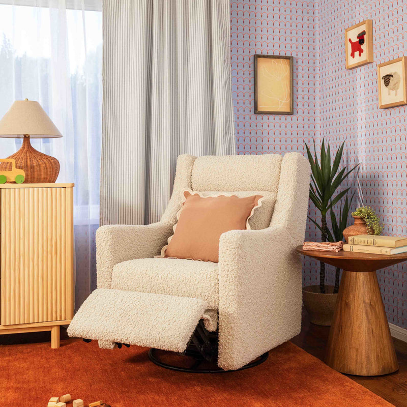 Load image into Gallery viewer, Babyletto Kiwi Plus Power Recliner and Swivel Glider with Power Adjustable Headrest and USB Port
