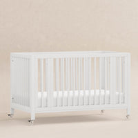 Babyletto Rolli 9-in-1 Convertible All-Stages Crib with Bassinet & Toddler Bed Conversion Kits