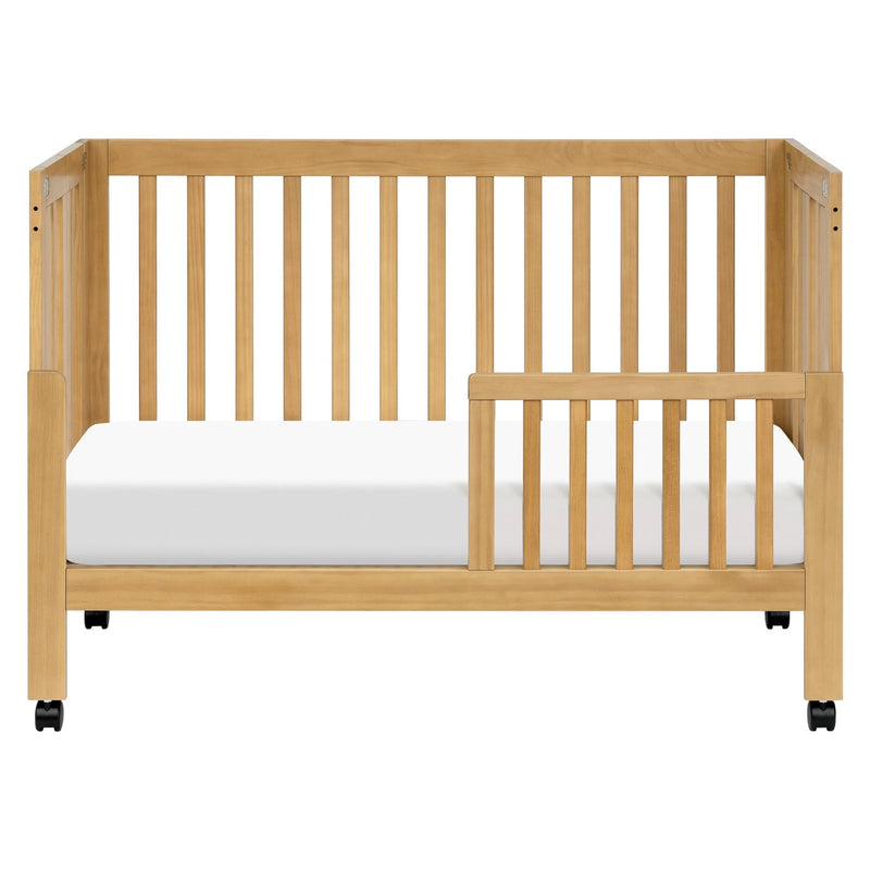 Load image into Gallery viewer, Babyletto Maki Portable Folding Crib with Toddler Bed Conversion Kit
