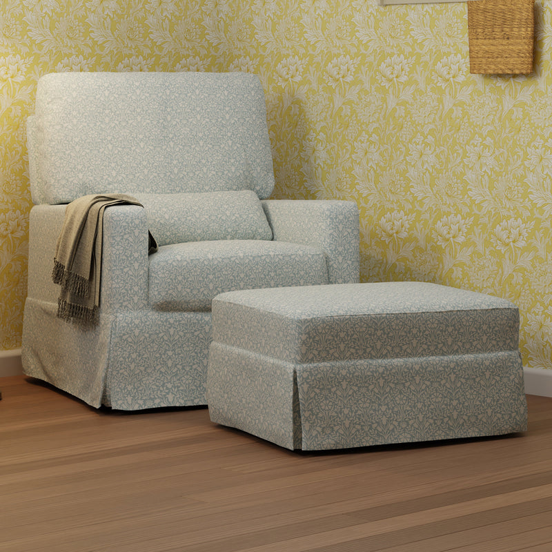 Load image into Gallery viewer, Morris &amp; Co. x Namesake Crawford Gliding Ottoman
