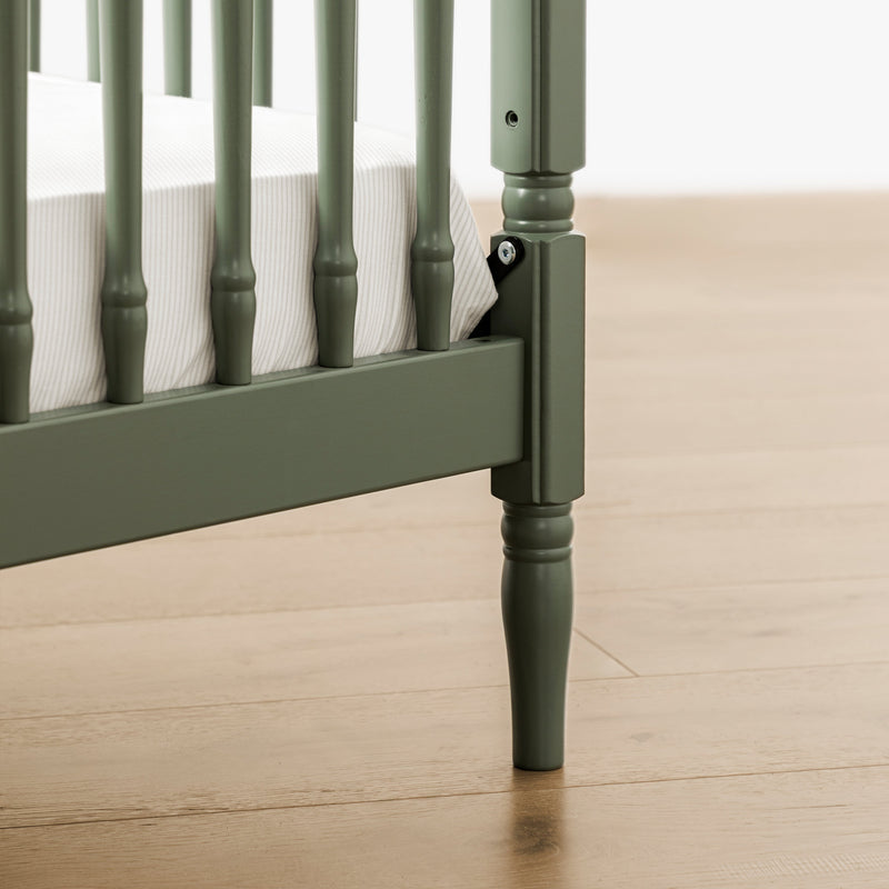 Load image into Gallery viewer, Namesake Liberty 3-in-1 Convertible Spindle Crib with Toddler Bed Conversion Kit
