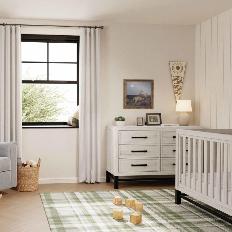 Load image into Gallery viewer, Monogram by Namesake Newbern 4-in-1 Convertible Crib
