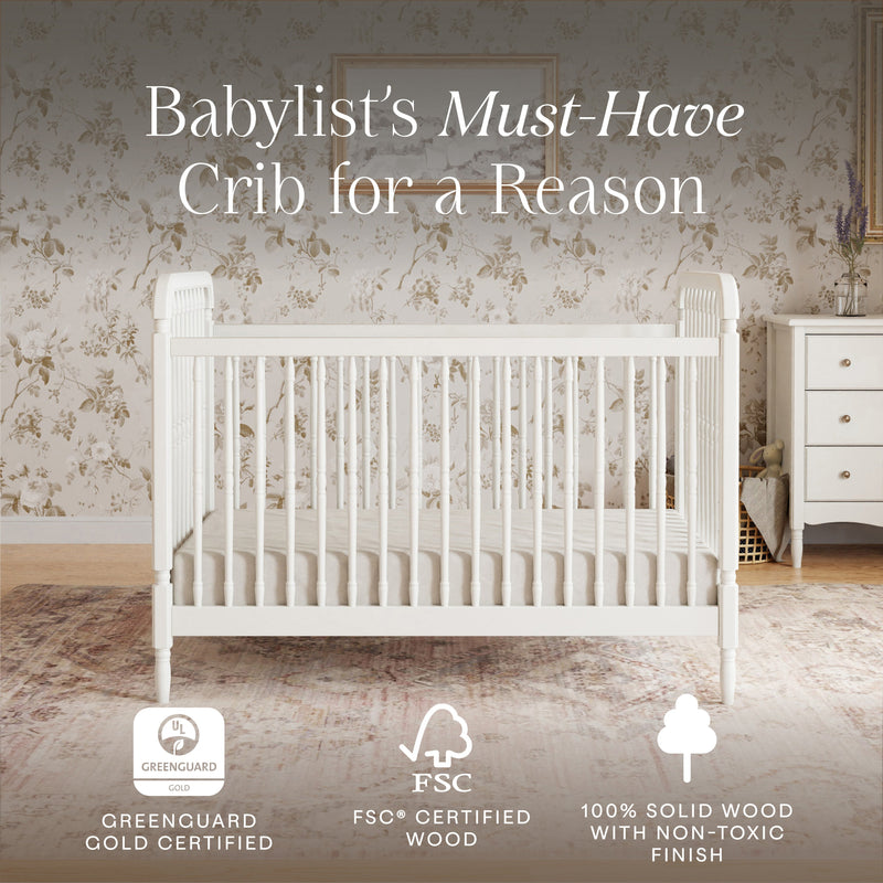Load image into Gallery viewer, Namesake Liberty 3-in-1 Convertible Spindle Crib with Toddler Bed Conversion Kit

