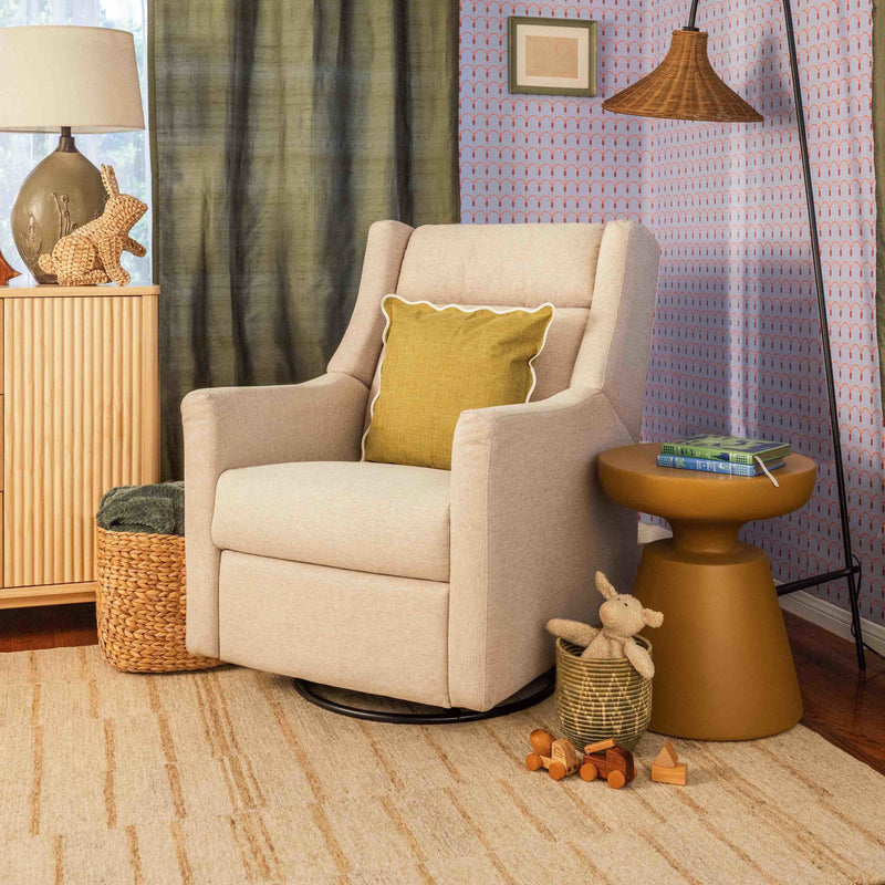 Load image into Gallery viewer, Babyletto Kiwi Deluxe Power Recliner &amp; Swivel Glider with Heat and Massage
