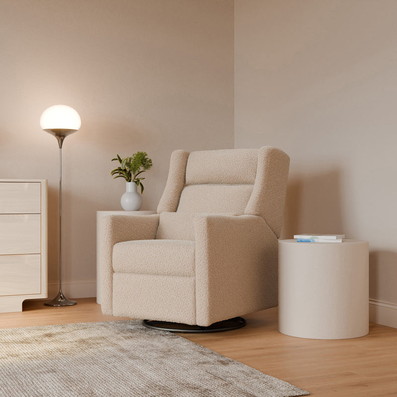 Load image into Gallery viewer, Babyletto Kiwi Plus Power Recliner and Swivel Glider with Power Adjustable Headrest and USB Port
