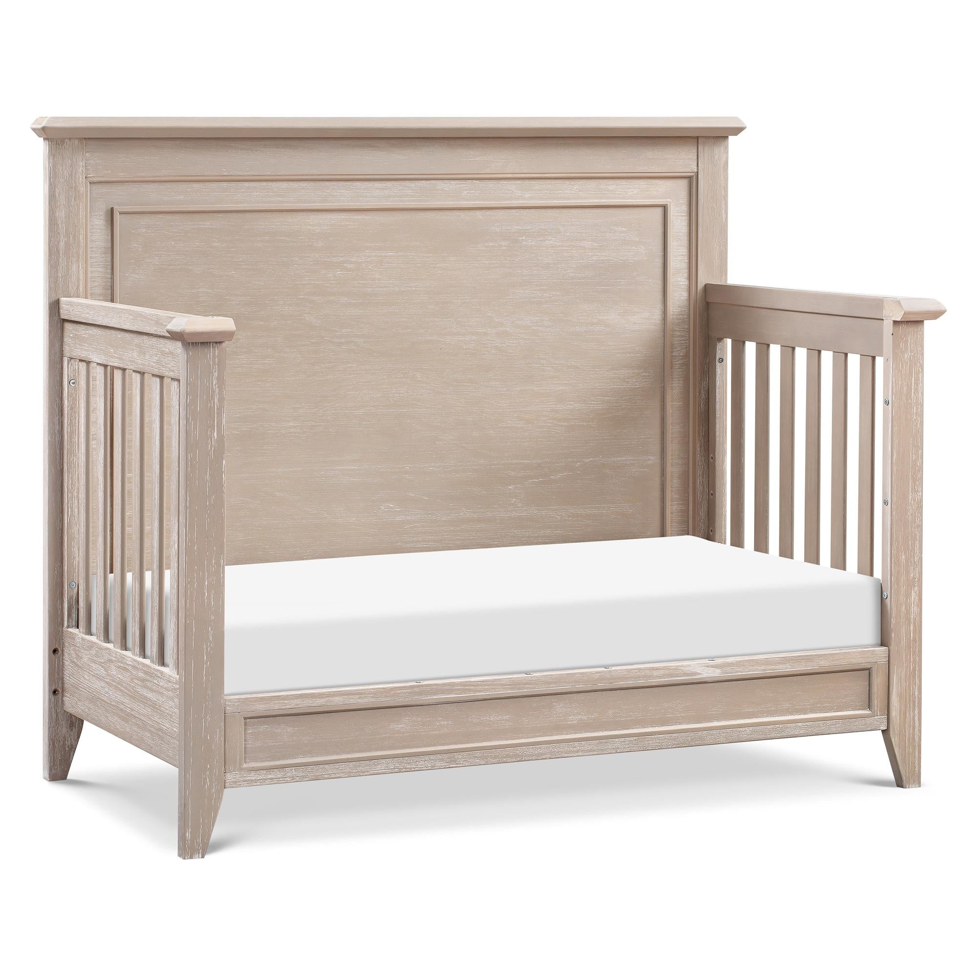 Monogram by Namesake Barrow Rustic 4-in-1  Convertible Flat Top Crib