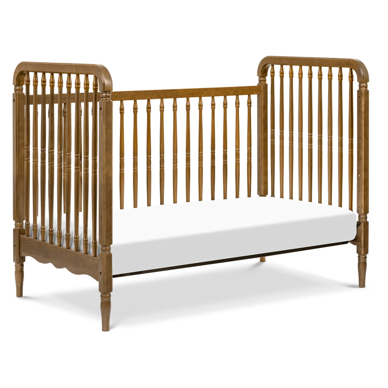 Load image into Gallery viewer, Namesake Liberty 3-in-1 Convertible Spindle Crib with Toddler Bed Conversion Kit

