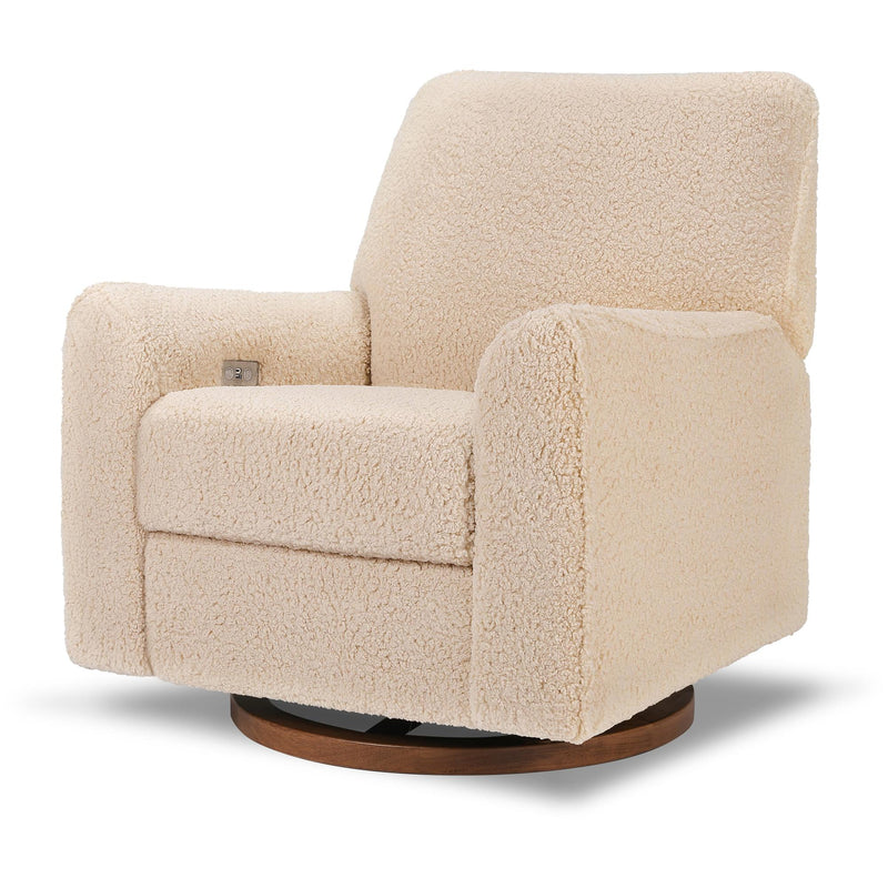 Load image into Gallery viewer, Babyletto Sunday Power Recliner and Swivel Glider in Shearling

