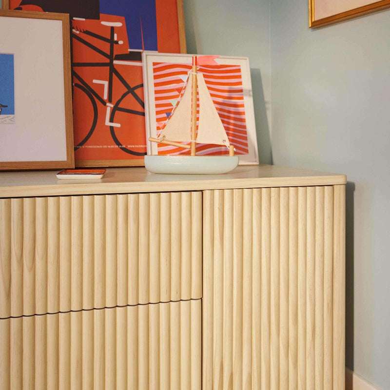Load image into Gallery viewer, Babyletto Pogo Tambour Dresser
