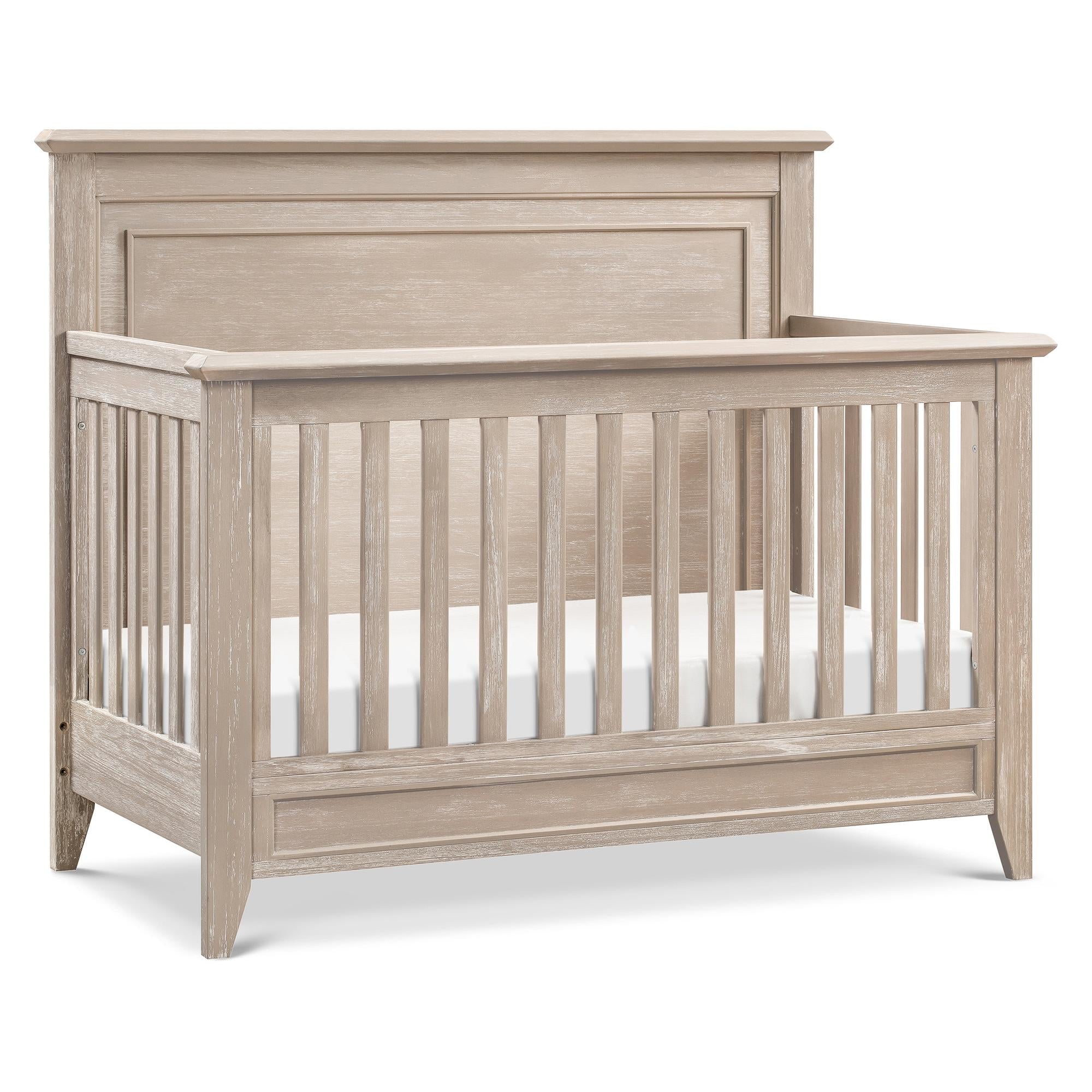 Monogram by Namesake Barrow Rustic 4-in-1  Convertible Flat Top Crib