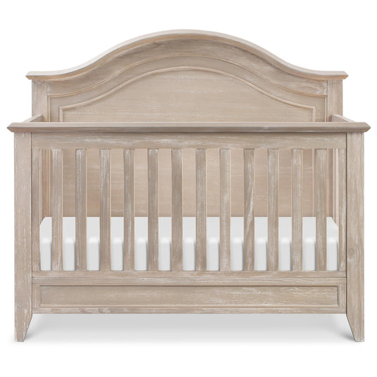 Monogram by Namesake Barrow Rustic 4-in-1 Convertible Curve Top Crib