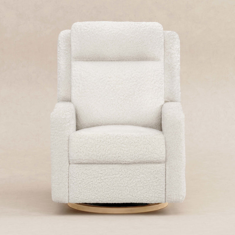 Load image into Gallery viewer, Babyletto Sigi Pro Power Recliner &amp; Swivel Glider with Power Adjustable Headrest and Lumbar Support
