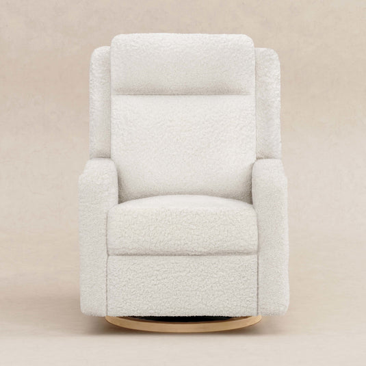 Babyletto Sigi Pro Power Recliner & Swivel Glider with Power Adjustable Headrest and Lumbar Support