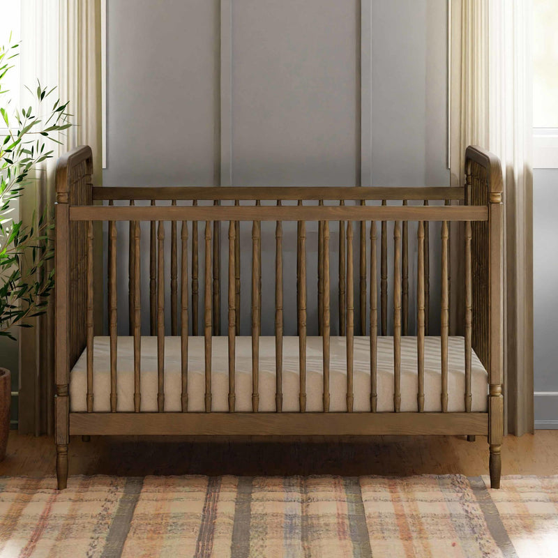 Load image into Gallery viewer, Namesake Liberty 3-in-1 Convertible Spindle Crib with Toddler Bed Conversion Kit
