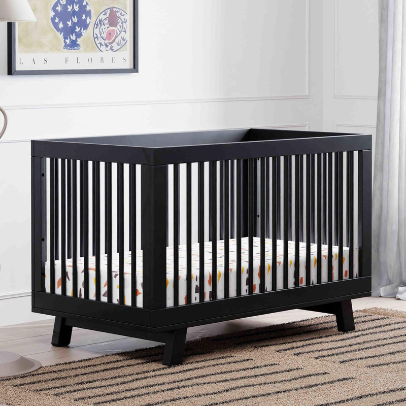 Load image into Gallery viewer, Babyletto Hudson 3-in-1 Convertible Crib with Toddler Bed Conversion Kit
