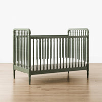 Namesake Liberty 3-in-1 Convertible Spindle Crib with Toddler Bed Conversion Kit