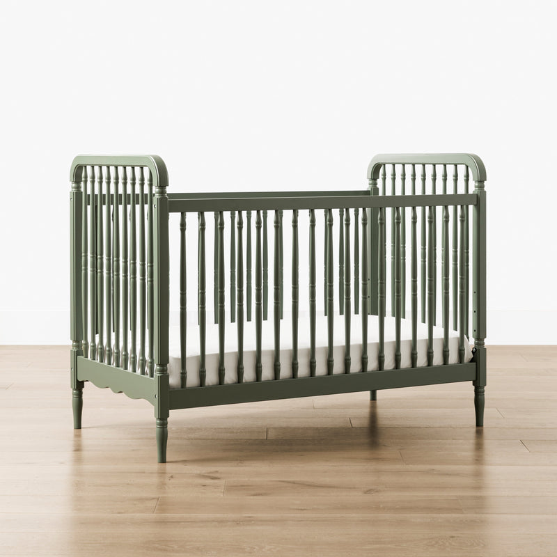 Load image into Gallery viewer, Namesake Liberty 3-in-1 Convertible Spindle Crib with Toddler Bed Conversion Kit
