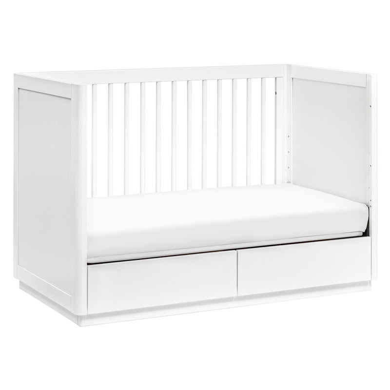 Load image into Gallery viewer, Babyletto Bento 3-in-1 Convertible Storage Crib with Toddler Bed Conversion Kit
