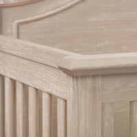 Monogram by Namesake Barrow Rustic 4-in-1 Convertible Curve Top Crib