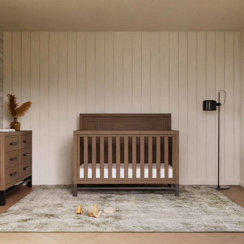 Load image into Gallery viewer, Monogram by Namesake Newbern 4-in-1 Convertible Crib
