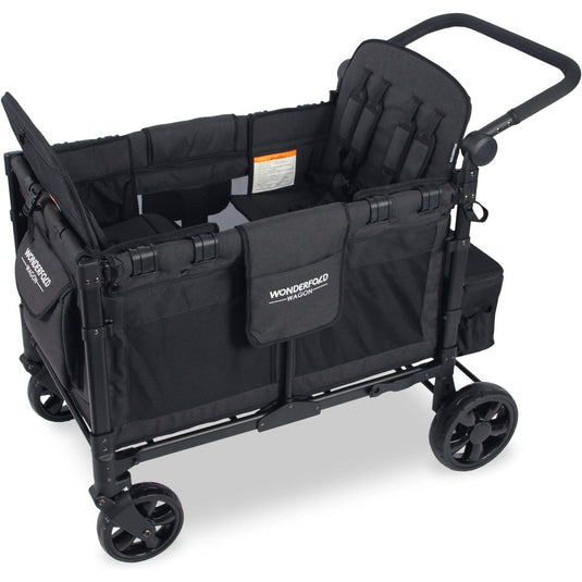 wonderfold w4 elite quad stroller wagon with snack tray Wonderfold W4 Elite Quad Stroller Wagon (4 Seater)
