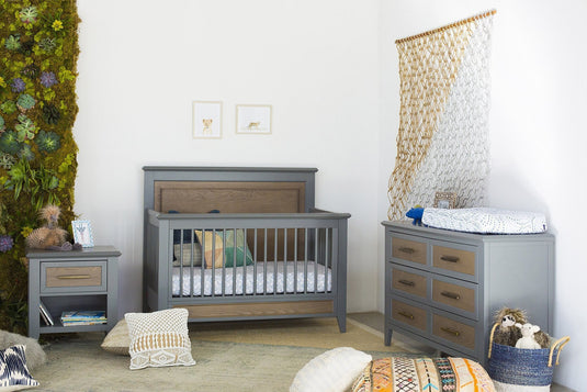 Franklin & Ben Beckett 4-in-1 Convertible Crib in Warm White