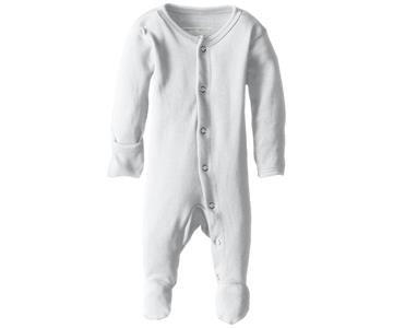 Lovedbaby Footed Overall White 3-6M