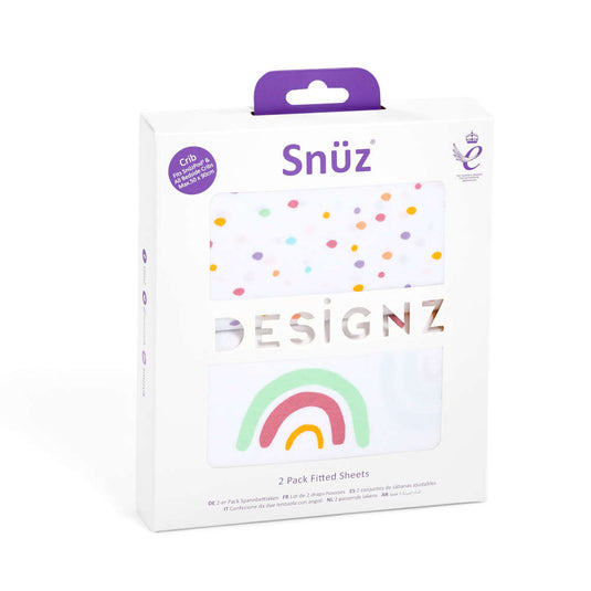 SnüzPod Twin Pack Crib Sheets