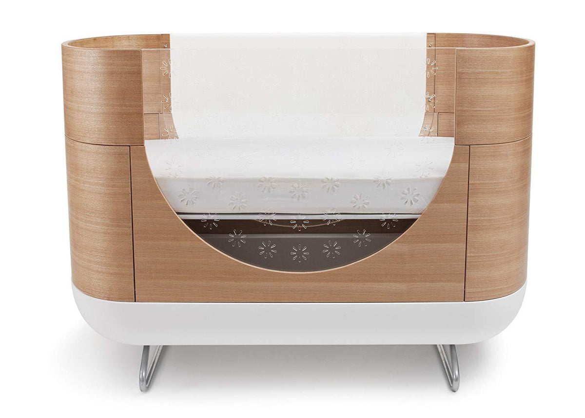 Ubabub Pod 2-in-1 Convertible Crib with Toddler Bed Conversion Kit