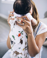 Little Unicorn Deluxe Muslin Single Swaddle - Safari Social