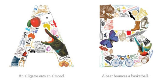 A B See Board Book by Elizabeth Doyle
