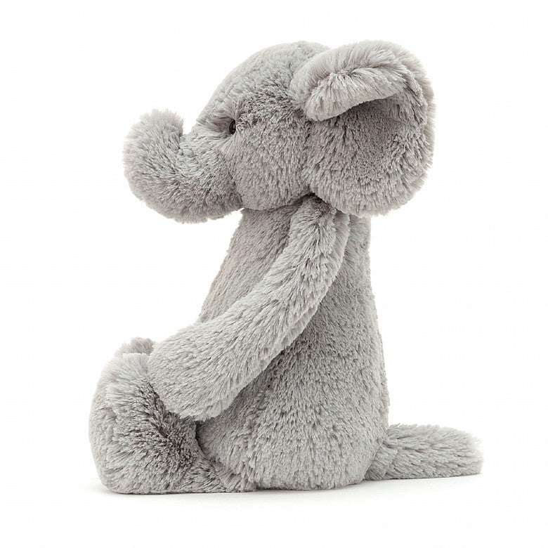 Load image into Gallery viewer, Jellycat Bashful Grey Elephant
