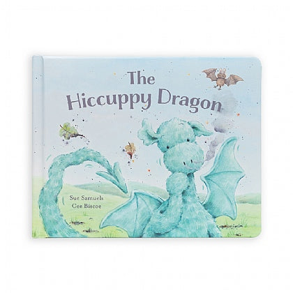 Jellycat The Hiccuppy Dragon Board Book