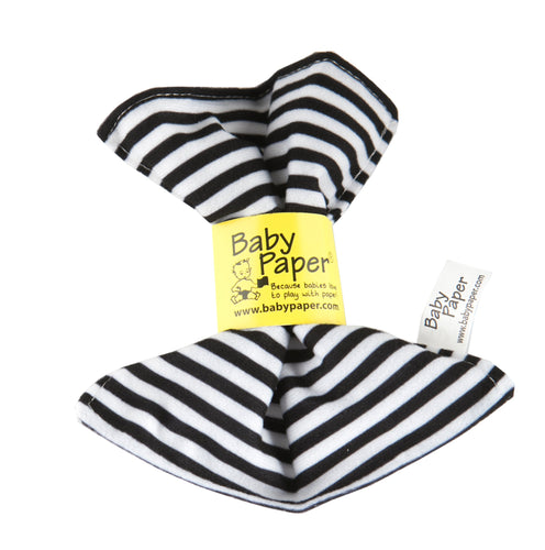 Baby Paper - Black and White Stripe