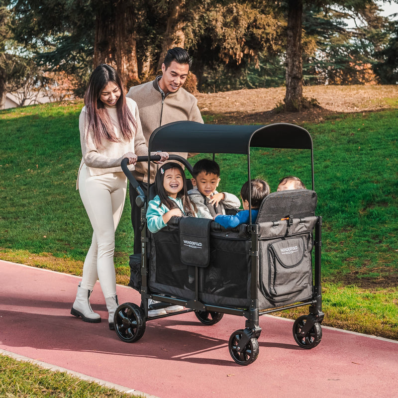 Load image into Gallery viewer, Wonderfold W4 Elite Quad Stroller Wagon (4 Seater)
