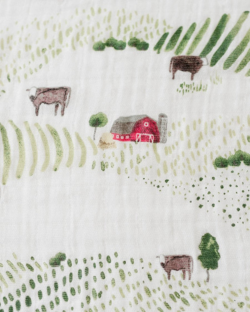 Load image into Gallery viewer, Little Unicorn Cotton Muslin Single Swaddle - Rolling Hills
