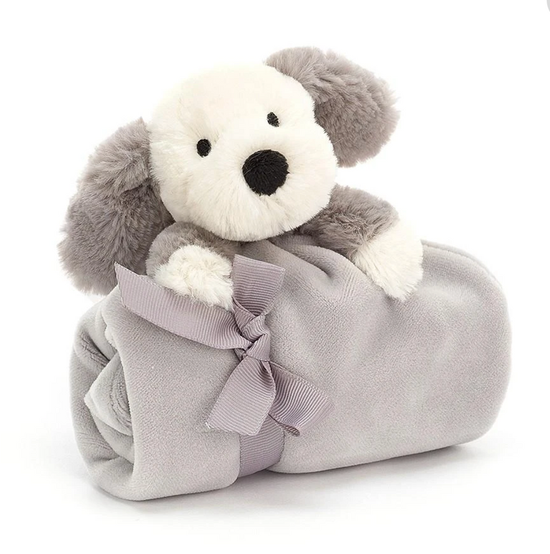 Load image into Gallery viewer, Jellycat Smudge Puppy Soother
