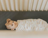 Little Unicorn Deluxe Muslin Single Swaddle Blanket  - Rainbows and Raindrops
