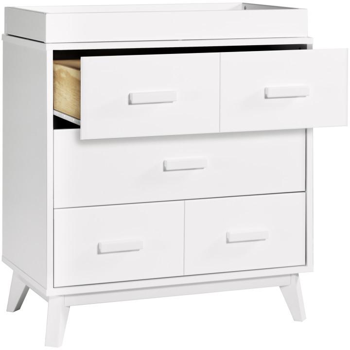 Load image into Gallery viewer, Babyletto Scoot 3-Drawer Changer Dresser with Removable Changing Tray
