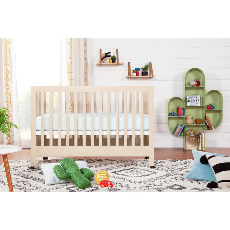 Load image into Gallery viewer, Babyletto Maki Full-Size 2-in-1 Convertible Portable Folding Crib
