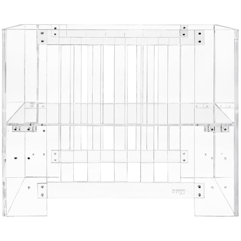 Nursery Works Vetro Mini Crib with Mattress