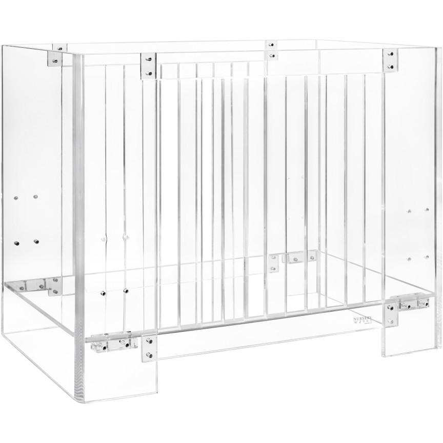 Nursery Works Vetro Mini Crib with Mattress