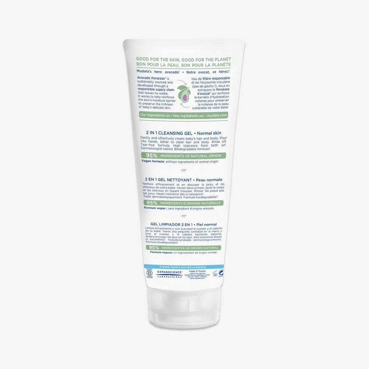 Mustela 2-in-1 Cleansing Gel