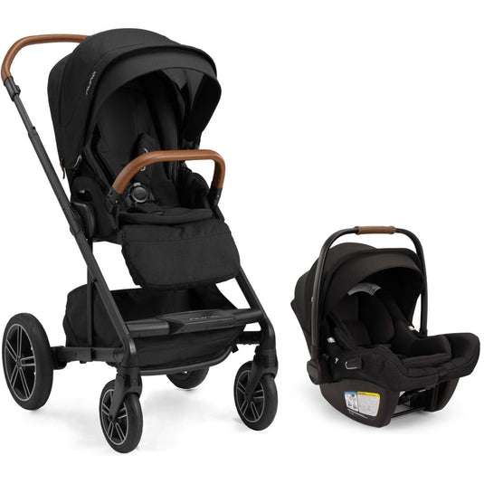 nuna stroller second hand Nuna MIXX Next with Magnetic Buckle + PIPA Aire RX Infant Car Seat with Relx base Travel System