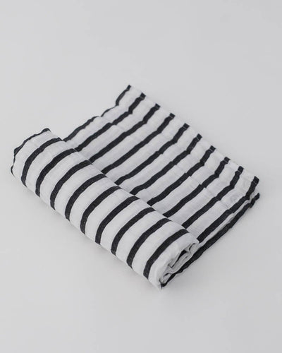 Little Unicorn Cotton Muslin Single Swaddle - Breton Stripes