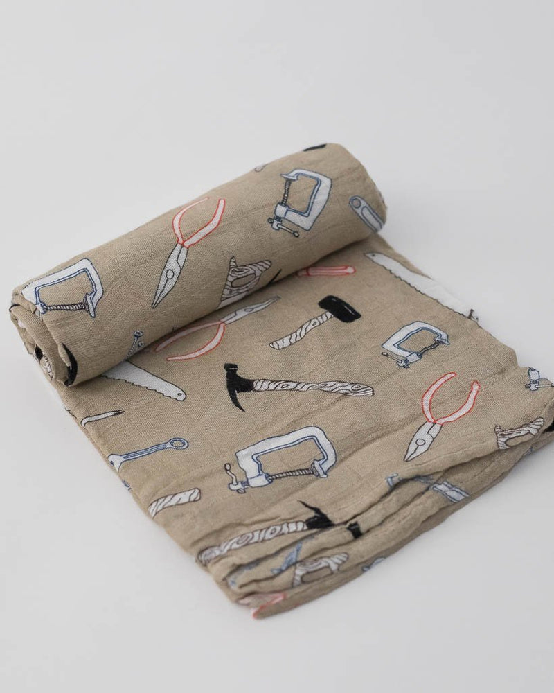 Load image into Gallery viewer, Little Unicorn Deluxe Muslin Single Swaddle  - Work Bench
