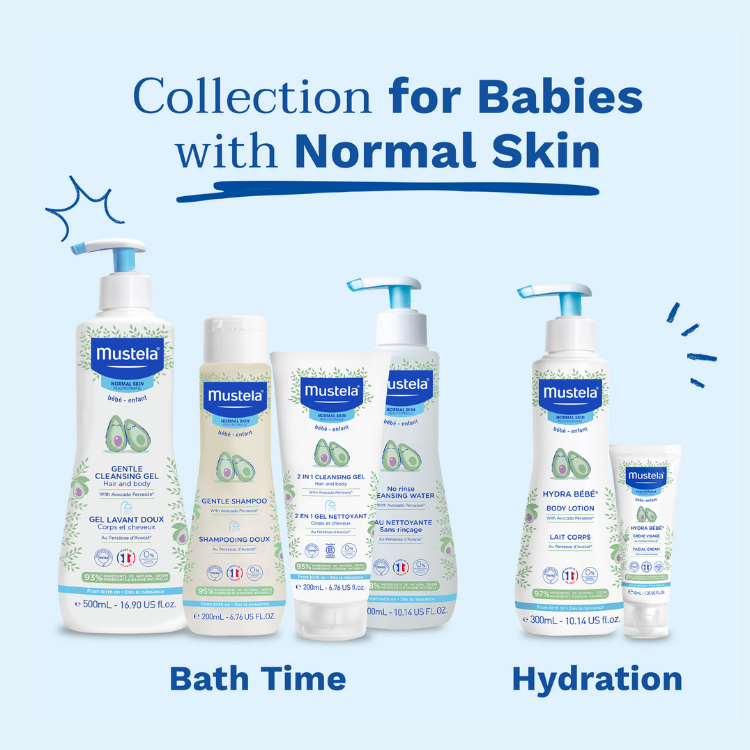Mustela Hydra Bebe Body Lotion (10 oz)