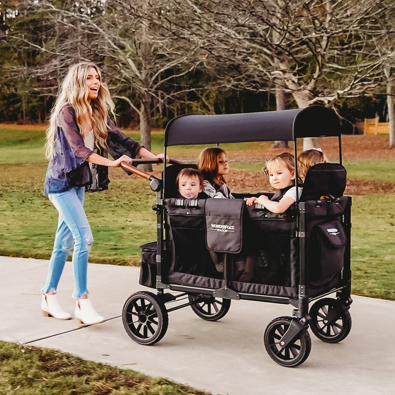 Load image into Gallery viewer, Wonderfold W4 Luxe Quad Stroller Wagon (4 Seater)
