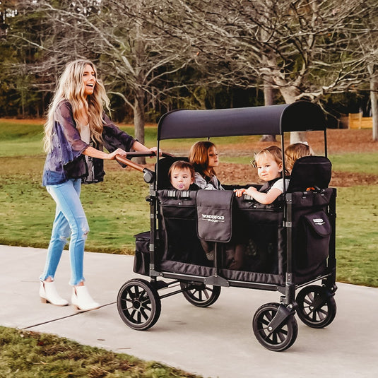 w4 luxe stroller wagon Wonderfold W4 Luxe Quad Stroller Wagon (4 Seater) – Babinski's Baby